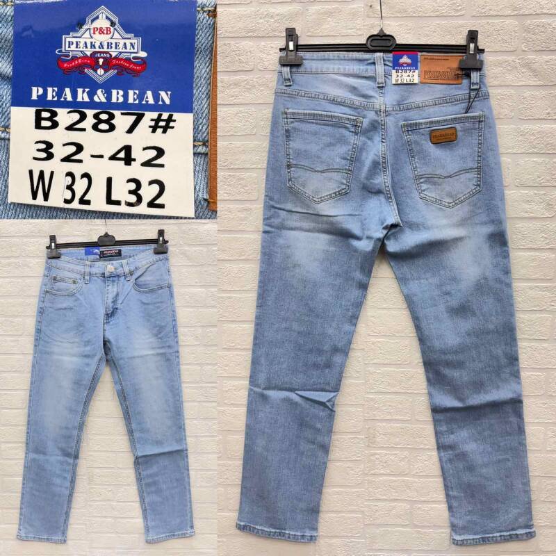 Spodnie jeansy meskie Roz 32-42, 1 Kolor Paczka 10 szt